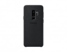 Samsung Alcantara Cover Galaxy S9+ Black