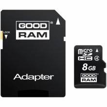 GOODRAM 8GB MICRO CARD class 4 + adapter