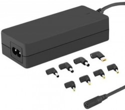 Qoltec 50011 Universal 65W AC Automatic Notebook Charger With 8 Plugs