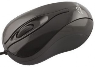 TITANUM Wired Mouse Optical TM103K USB | 1000 DPI |Black| BLISTER