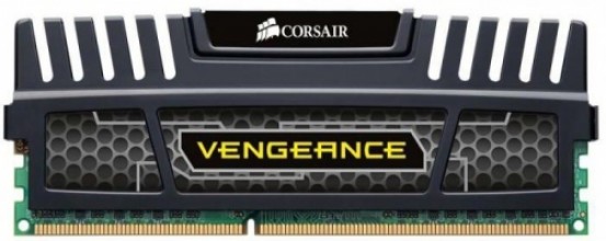 DDR3 Corsair Vengeance Black 8GB 1600MHz CL10 1.5V