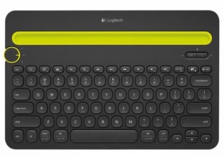 Logitech Multi-Device Keyboard K480 - BLACK - US - BT