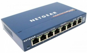 NETGEAR GS108 Switch ProSafe Desktop 8 port Gigabit