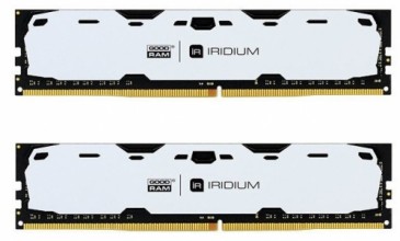 GoodRam IRIDIUM White 16GB 2400MHz CL15 DDR4 DIMM KIT OF 2 IR-W2400D464L15S/16GDC
