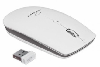 ESPERANZA Wireless Mouse Optical EM120W PC/MAC| 2,4 GHz | 1600 DPI | White