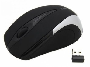 ESPERANZA Wireless Mouse Optical EM101S USB|NANO Output 2,4 GHz|Srebrna