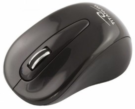 TITANUM Wireless Optical Mouse 3D TORPEDO TM104K| 2.4 GHz | 1000 DPI | Black