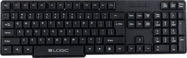 LOGIC Keyboard LK-12 USB Black