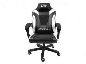 FURY GAMING CHAIR AVENGER M+ BLACK AND WHITE
