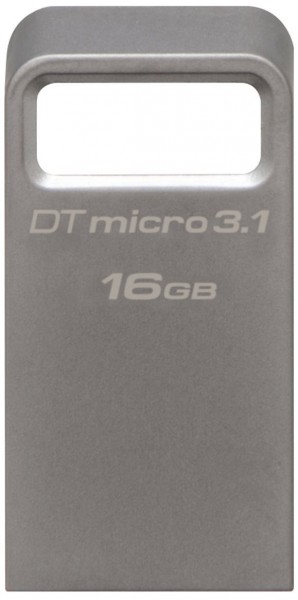Kingston Flashdrive DataTraveler Micro 128GB USB 3.1 silver
