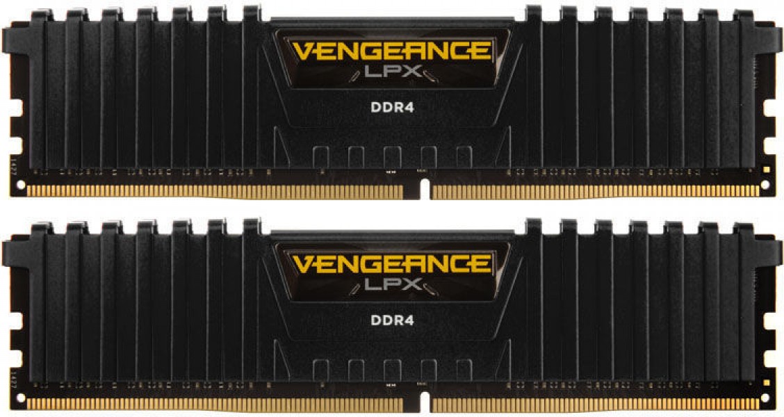 Corsair Vengeance LPX black, DDR4, 8GB (2 x 4GB), CL16