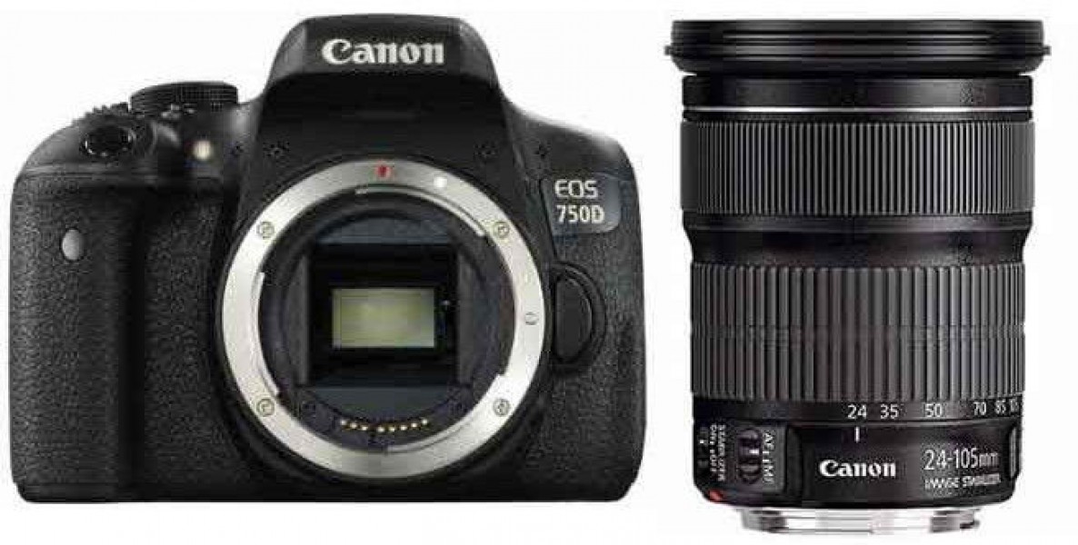 Canon EOS 750D + EF 24-105mm IS STM
