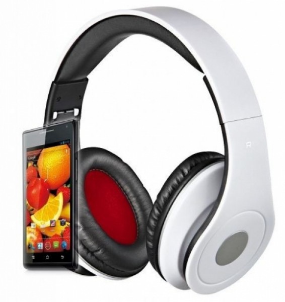 Rebeltec Headphones Audiofeel 2 White