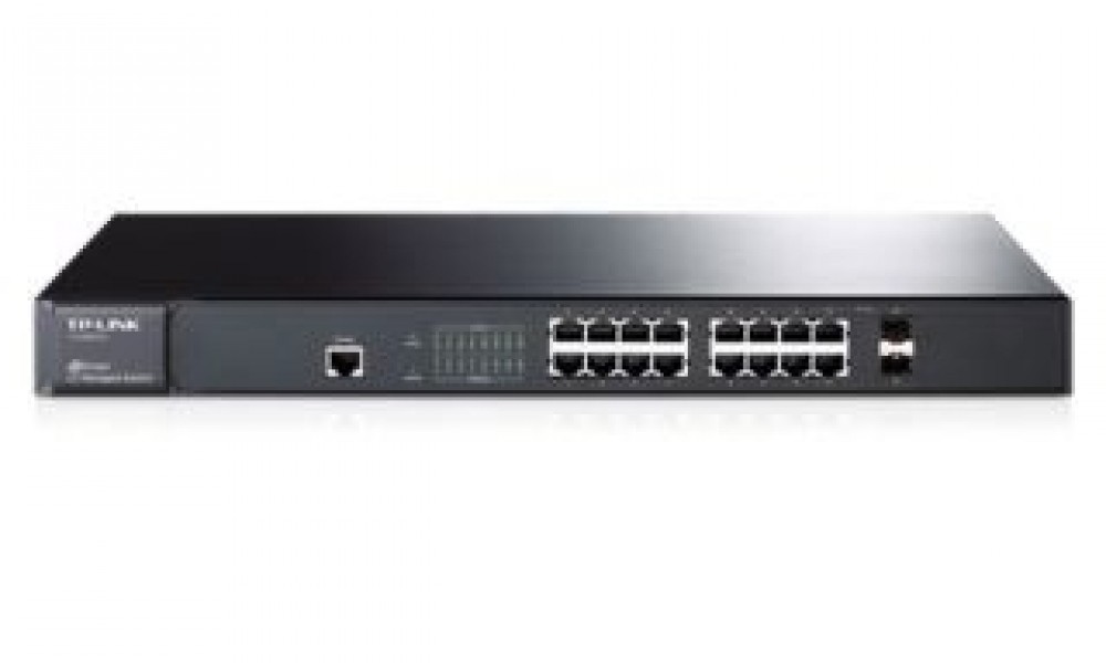 TP-Link TL-SG3216 JetStream 16-Port Gigabit L2 Managed Switch with 2 Combo SFP