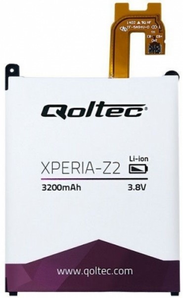 QOLTEC Battery for Sony Xperia D6503, 3200mAh