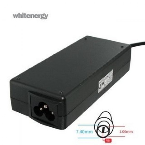 Whitenergy AC adapter 90W +pin for HP / Compaq