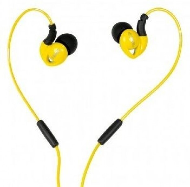 iBOX S1 Sport Audio Mobile Headphones Yellow/​Black
