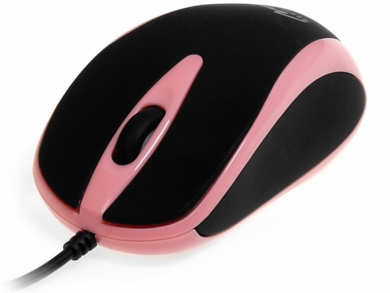 Media-Tech Plano Optical Mouse Black/​Pink