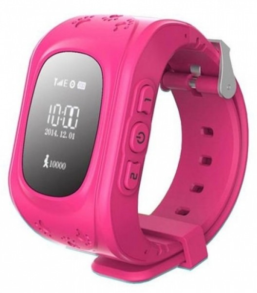 ART Smartwatch With GPS Locator Pink
