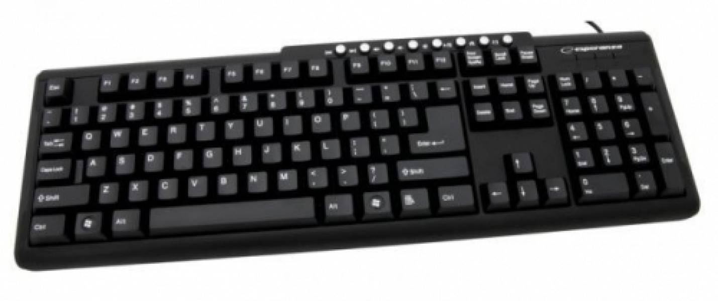 ESPERANZA Keyboard Multimedia EK102 USB | 8 Multimedia Keys