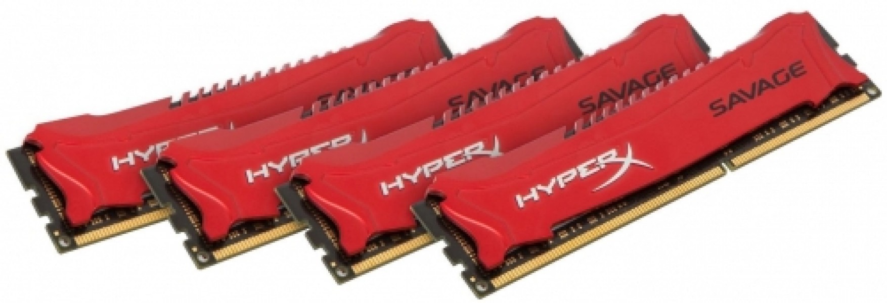 DDR3 Kingston HyperX Savage Red 32GB (4x8GB) 1600MHz CL9