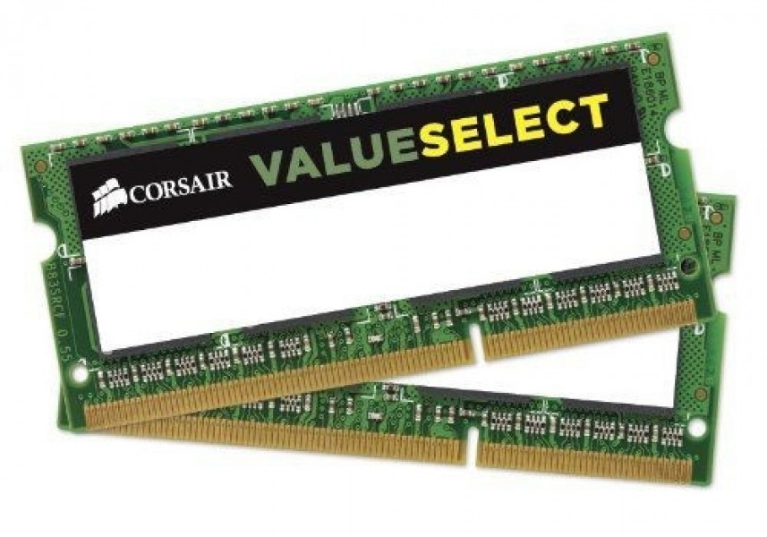 Corsair 8GB 1600MHz DDR3 SO-DIMM KIT OF 2 CMSO8GX3M2C1600C11
