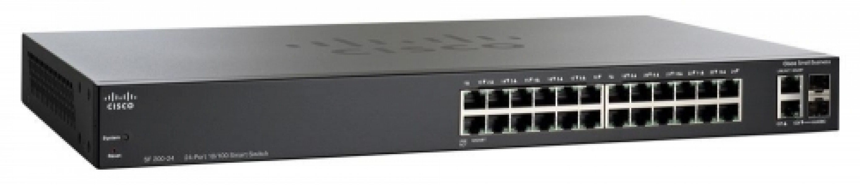 Cisco SLM224GT SF200-24 24-Port 10/100 Smart Switch