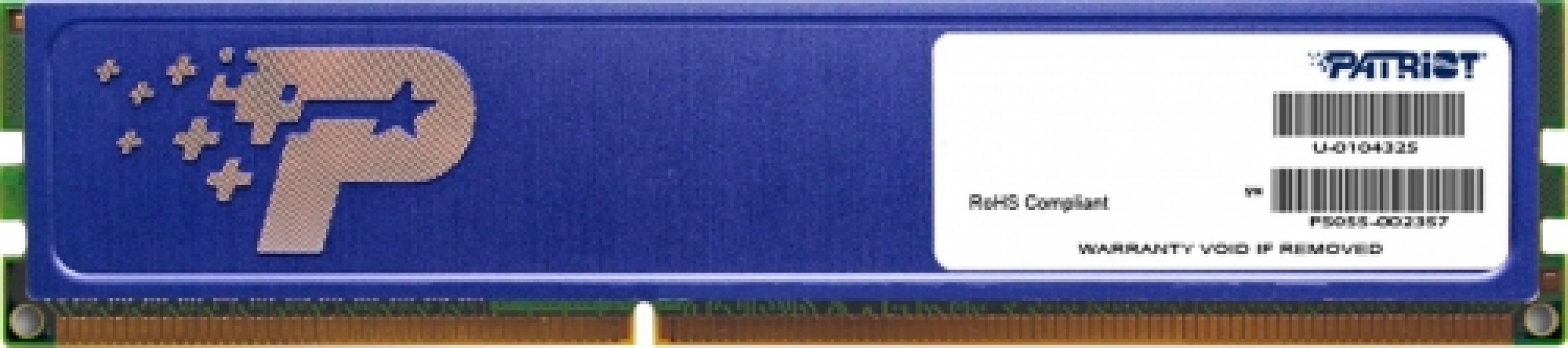 Patriot 4GB 1333MHz CL9 DDR3 DIMM PSD34G13332H