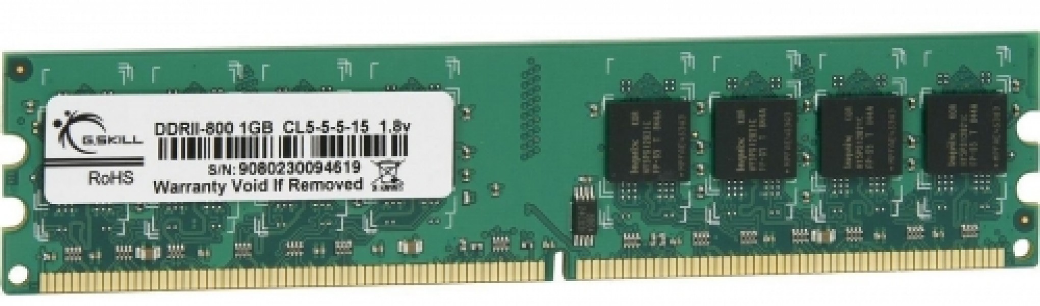 G.SKILL 1GB 800MHz DDR2 CL5 F2-6400CL5S-1GBNY