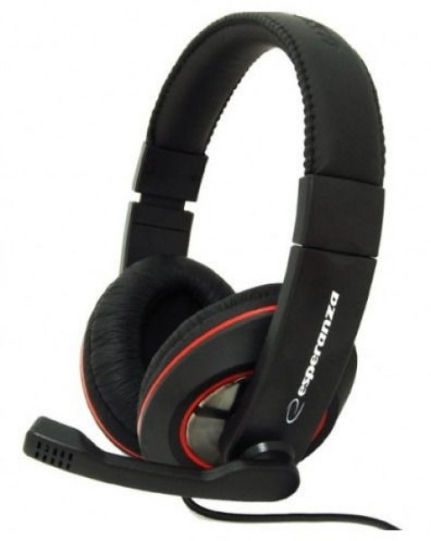 ESPERANZA Stereo Headset with microphone and volume control EH118