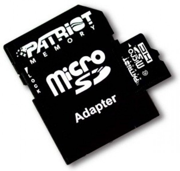 Patriot LX microSDHC 32GB CL10 + Adapter