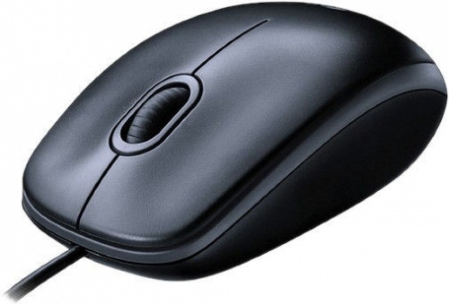 Logitech M100 Mouse Grey USB - EMEA