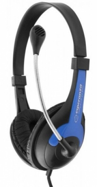 ESPERANZA Stereo Headset with microphone and volume control EH158B