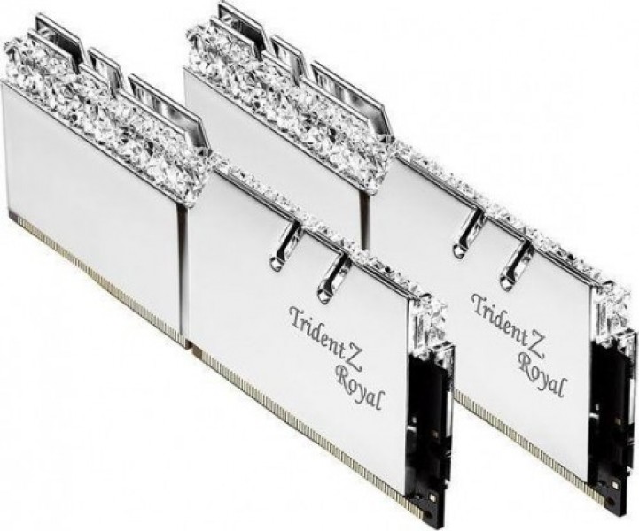 PC memory - DDR4 16GB (2x8GB) TridentZ Royal RGB 3600MHz CL16 XMP2 Silver
