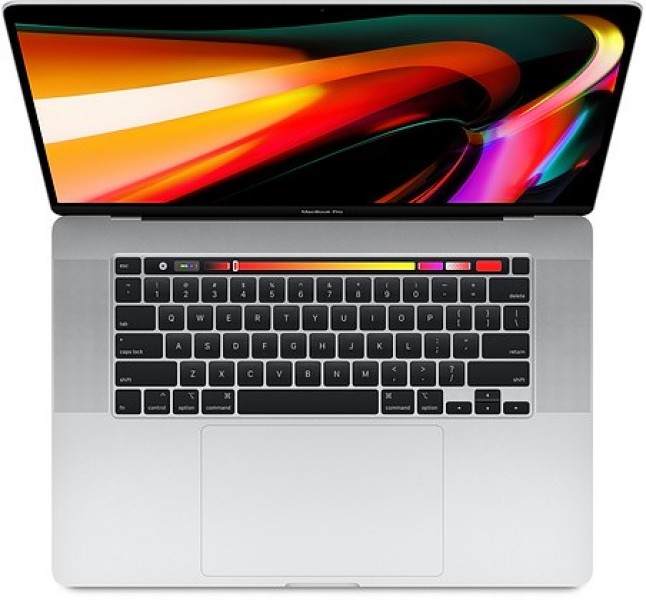 MacBook Pro 16 Touch Bar: 2.3GHz 8-core 9th i9/16GB/RP5500M/1TB - Silver