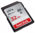 SanDisk Ultra SDHC memory card 32GB Class 10 UHS-I, Read: up to 80MB/s
