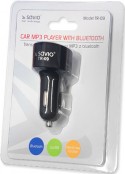 Savio TR-09 FM Transmitter with Bluetooth + Charger 2.4A