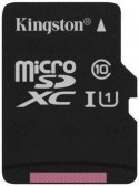 Kingston Canvas Select microSDXC 64GB UHS-I Class 10 + SD Adapter