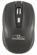 TITANUM Wireless Optical Mouse 6D SNAPPER TM105K| 2.4 GHz | 1600 DPI | Black
