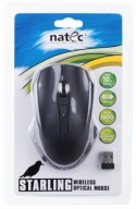Natec wireless optical mouse STARLING (1600DPI/nano rec./2,4GHz)