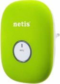 NETIS REPEATER E1+ (GREEN) WIFI B/G/N300 + RJ45, MINI, DO GNIAZDKA 230V