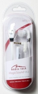 Media-Tech MagicSound DS-2 Earphones White