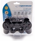 Esperanza Corsair Vibration Gamepad Wired PS3/PS2/PC